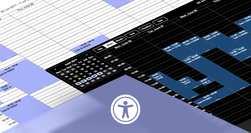 DHTMLX Scheduler.NET 3.4 is Out: Accessibility Support and Useful Enhancements