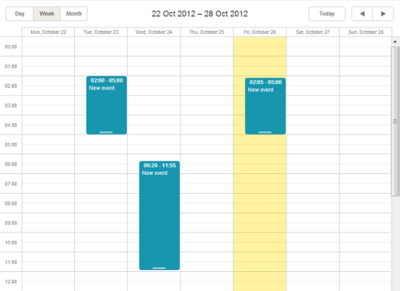 simple scheduler